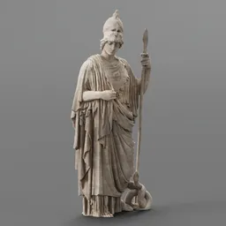 Ancient Roman Statue Scan