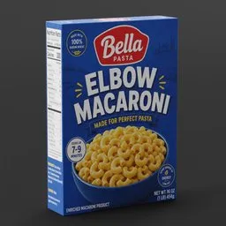 Macaroni Pasta Box