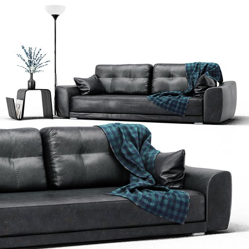 Leather Sofa Set