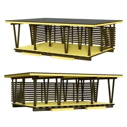 Beach Restaurant Modular Pavilion