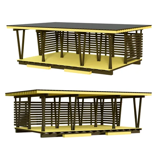 Beach Restaurant Modular Pavilion