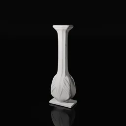 Fantasy ceramic column