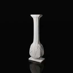 Fantasy ceramic column