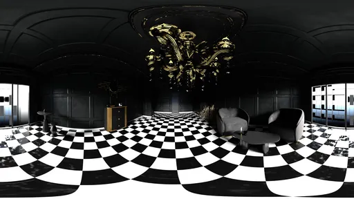Luxury Dark Interior Room