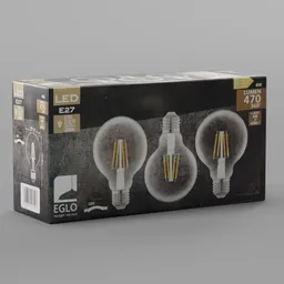 LED E27 Cardboard Box