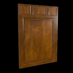 Old Wooden Wall Panel