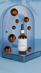 Serum Cosmetic Product Scene