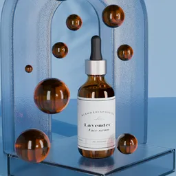 Serum Cosmetic Product Scene