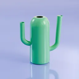 Green Watering Can