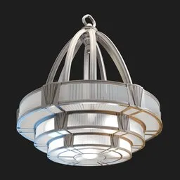 Art Deco Ceiling Lamp 004