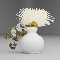 Minimal Flower Vase Decor