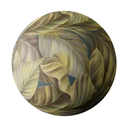 Tropical wallpaper leafs