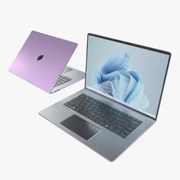 Laptop 14 inches light pink