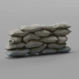 Military Grade Sandbag Fortification