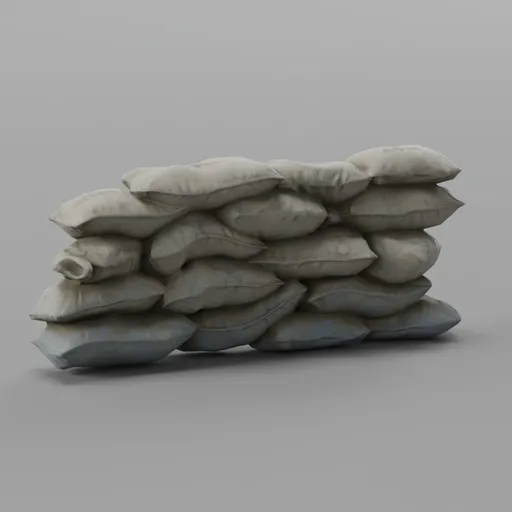 Military Grade Sandbag Fortification