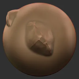 ER_Stylized Rock Rock Dent