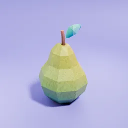 Lowpoly Pear