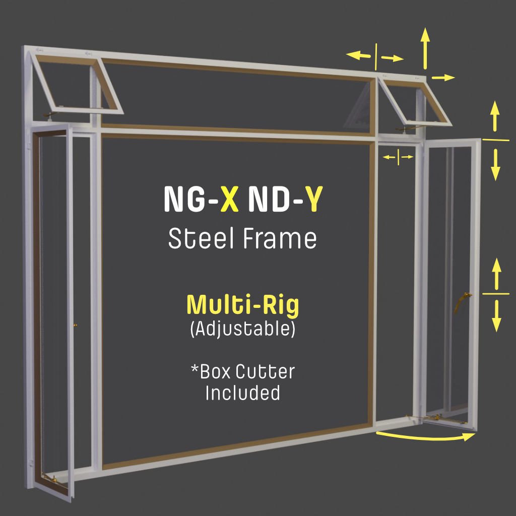 Window NG-X ND-Y | FREE Windows models | BlenderKit