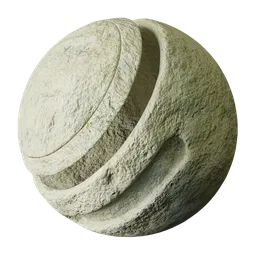 Smooth Eroded Limestone