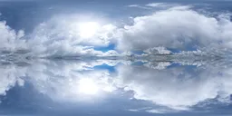 Infinite Sky - Puffy Blue Clouds