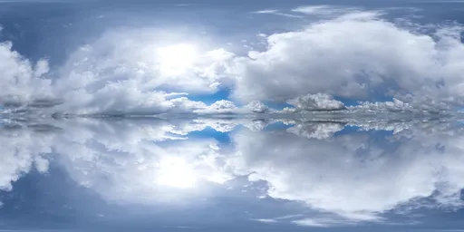 Infinite Sky - Puffy Blue Clouds