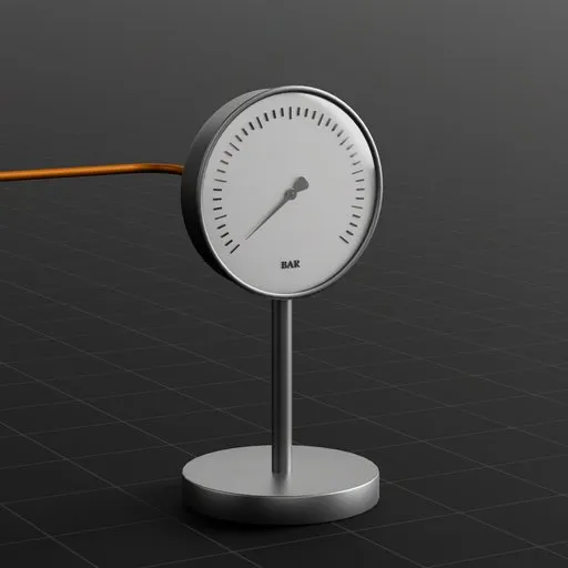 Pressure Gauge Industrial Model