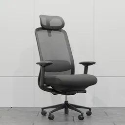 Minimal Mesh Ergonomic Chair