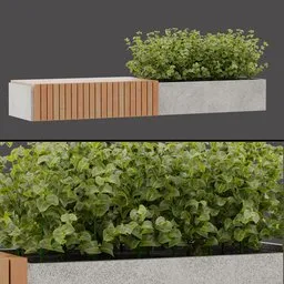 Garden Planter Seat