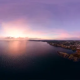 Sunrise Cloudy Sky Ocean Coast