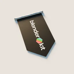 Realistic animated flag no physics simulation