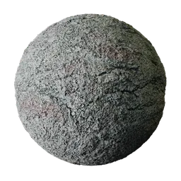 Basalt Rock Stone Surface PBR Scan