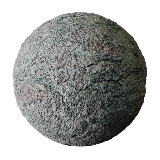 Basalt Rock Stone Surface PBR Scan