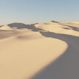 Sand Dunes Desert Landscape