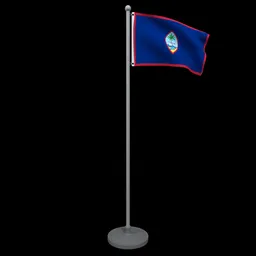 Animated Flag of Guam