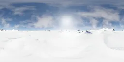 Snow Mountain Landscape HDRI