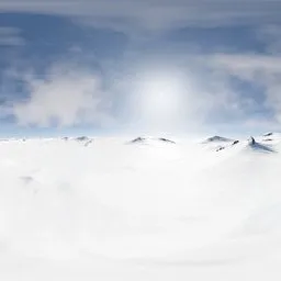 Snow Mountain Landscape HDRI