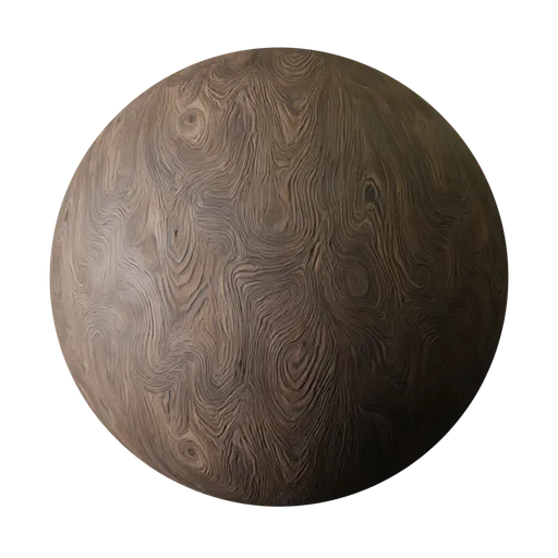 Dark Swirling Wood Pattern