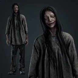 The Smiling Hollow Rigged Game Ready