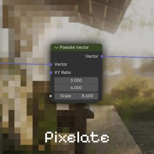 Pixelate Vector