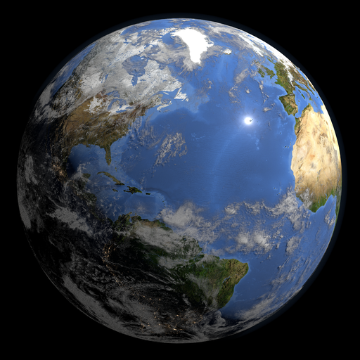 Earth | Planet models | BlenderKit