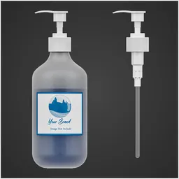 Frosted Soap Dispenser Pump Bottle