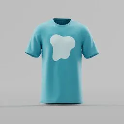 Abstract Blob Graphic T-Shirt
