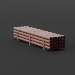 PVC Pipe Stack