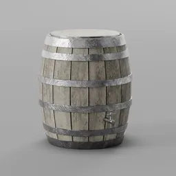 Medieval Tap Barrel