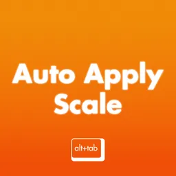 Auto Apply Scale