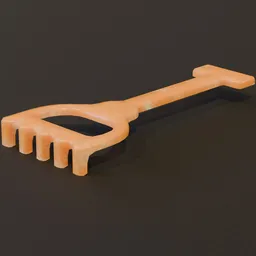 Sand Castle Toy Scraper