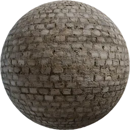 Worn Brick Wall