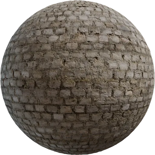 Worn Brick Wall