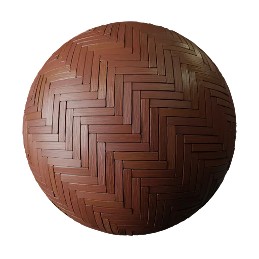 Stylized wood tiles