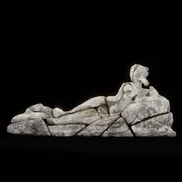 statue of canova_naiad_dmg